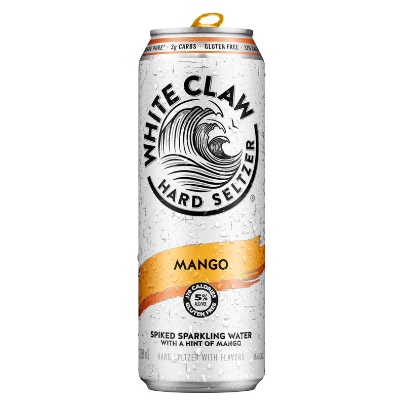 Whiteclaw Mango, 19.2 oz, Can