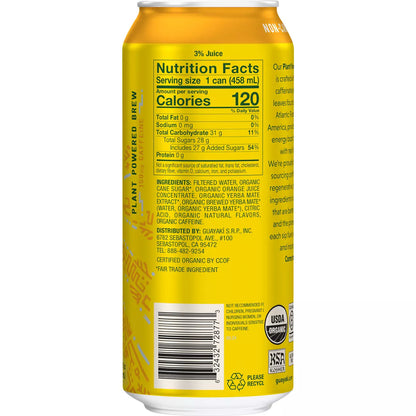Guayaki Yerba Mate Orange