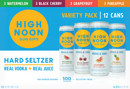 High Noon 12 Pk Variety