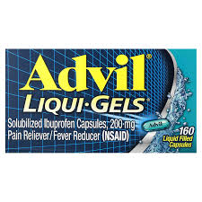 Advil Liqui-Gels Pain Reliever 200mg