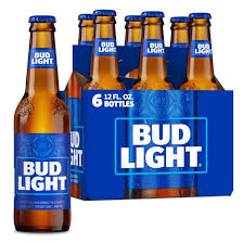 Bud Light, 6 Pack, 12 OZ, Bottle