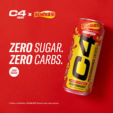 C4 Energy Zero Sugar 16oz Cherry