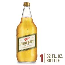 Miller High Life, Singles, 32 OZ, Bottle