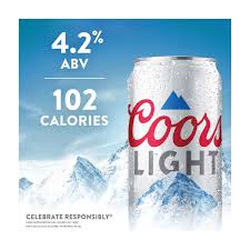 Coors Light, 3 Pack, 24 oz, Can