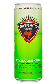 Monaco Tequila Lime Crush, Single, 12 oz, Can