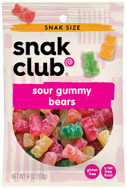 Snacks Club Sour Gummy Bears