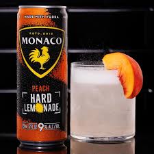 Monaco Peach Hard Lemmonade