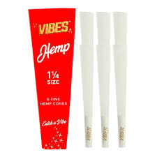 Vibes Hemp 1-1/4 Red