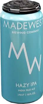 Madewest Hazy Ipa, 6pk, 16 oz, Can
