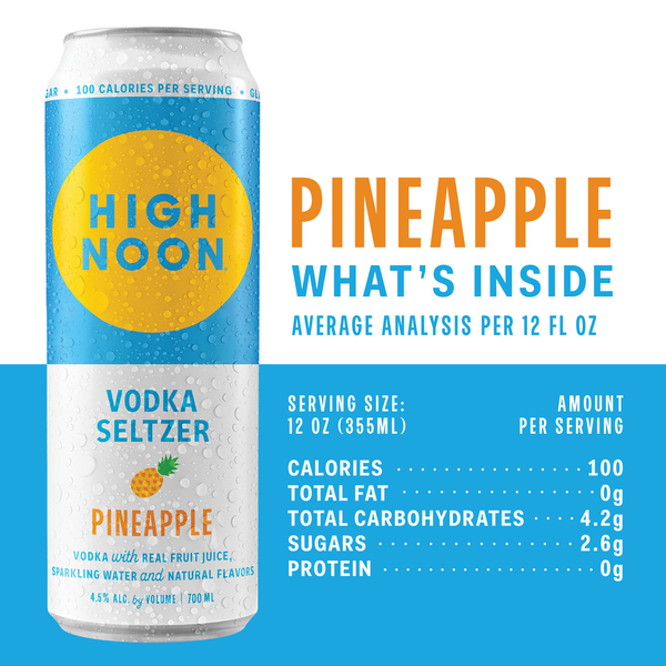 High Noon Peach, 700ml, Can
