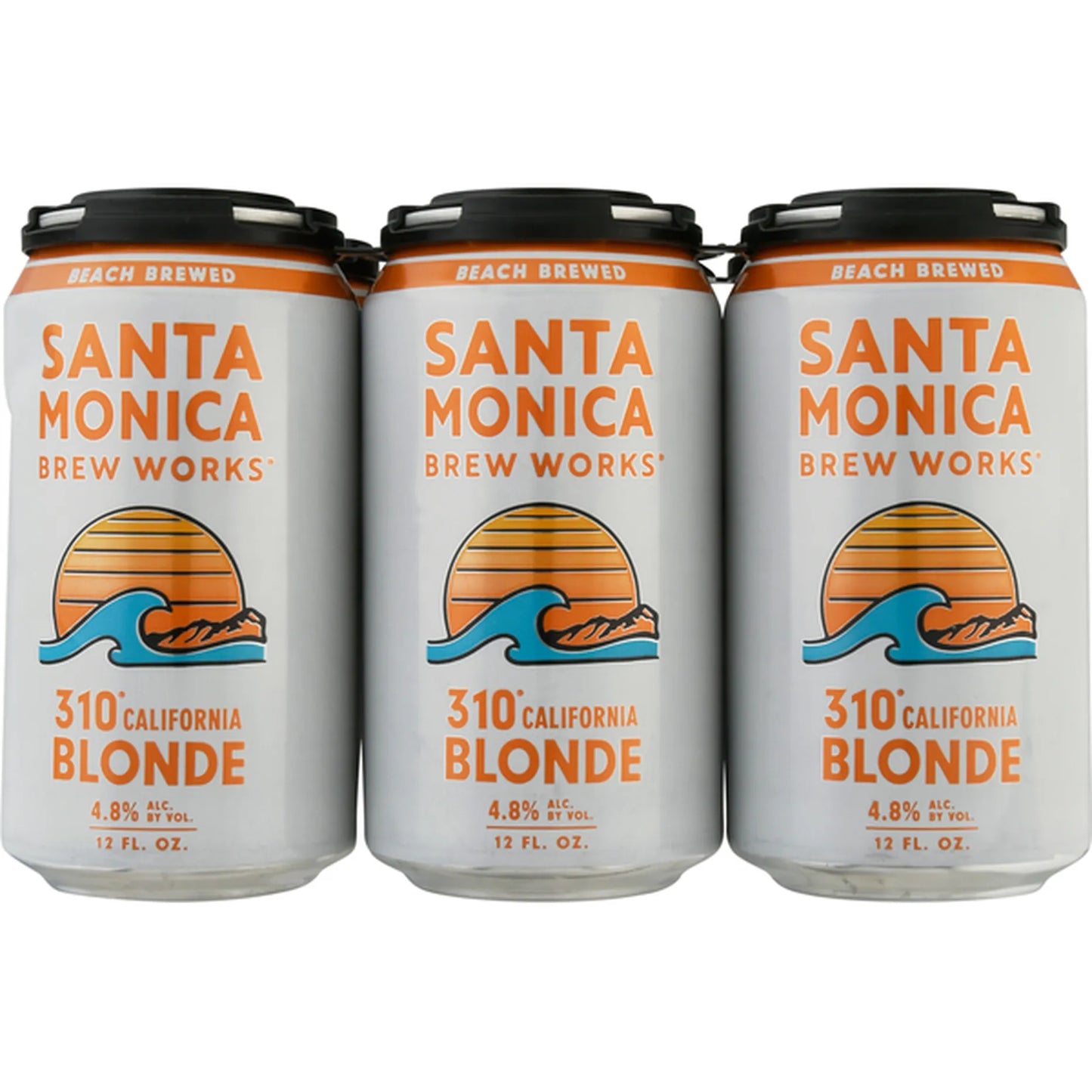 Santa monica 310, 6 pack, 12 oz, can