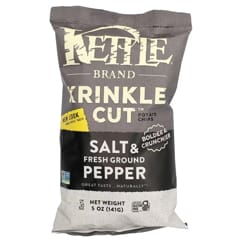 Kettle Brand Krinkle Cut:Salt & Fresh Ground Pepper-cc084114107077