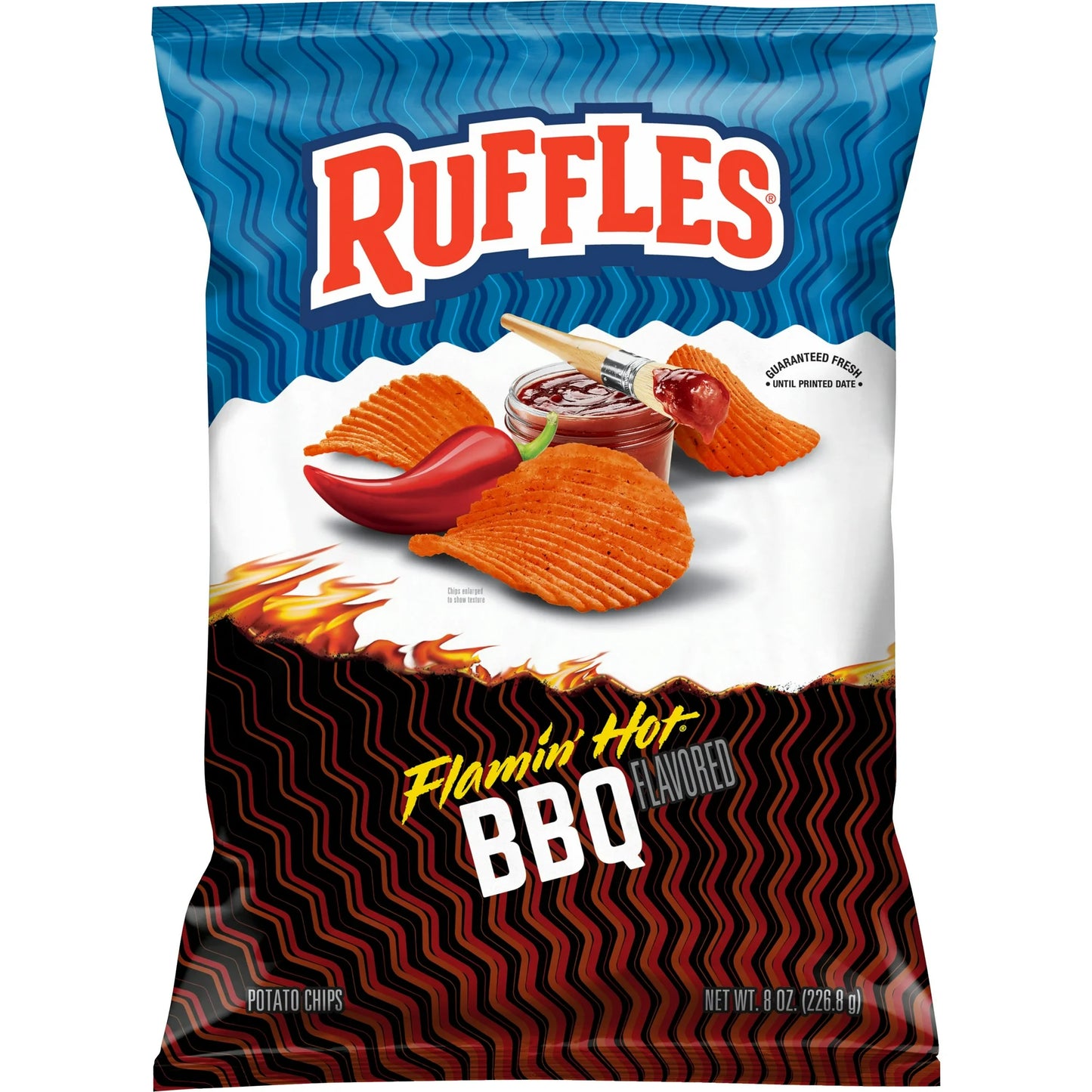 Ruffles Bbq Flaming Hot