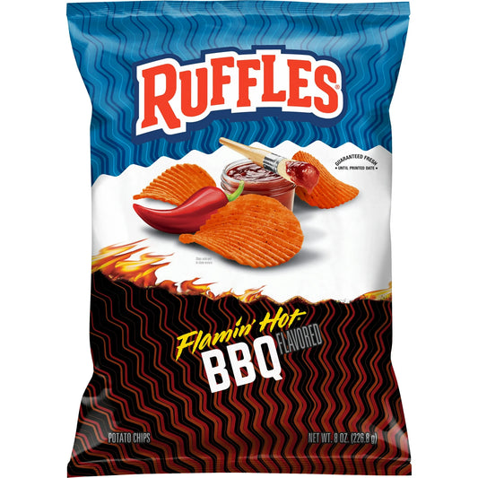 Ruffles Bbq Flaming Hot