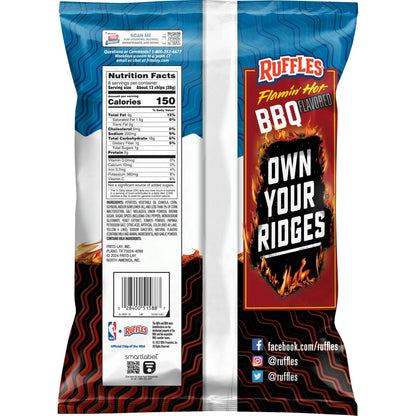 Ruffles Bbq Flaming Hot