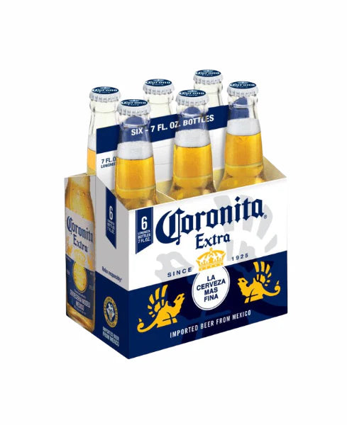 Corona Extra, 6 Pack, 12 oz, Bottle