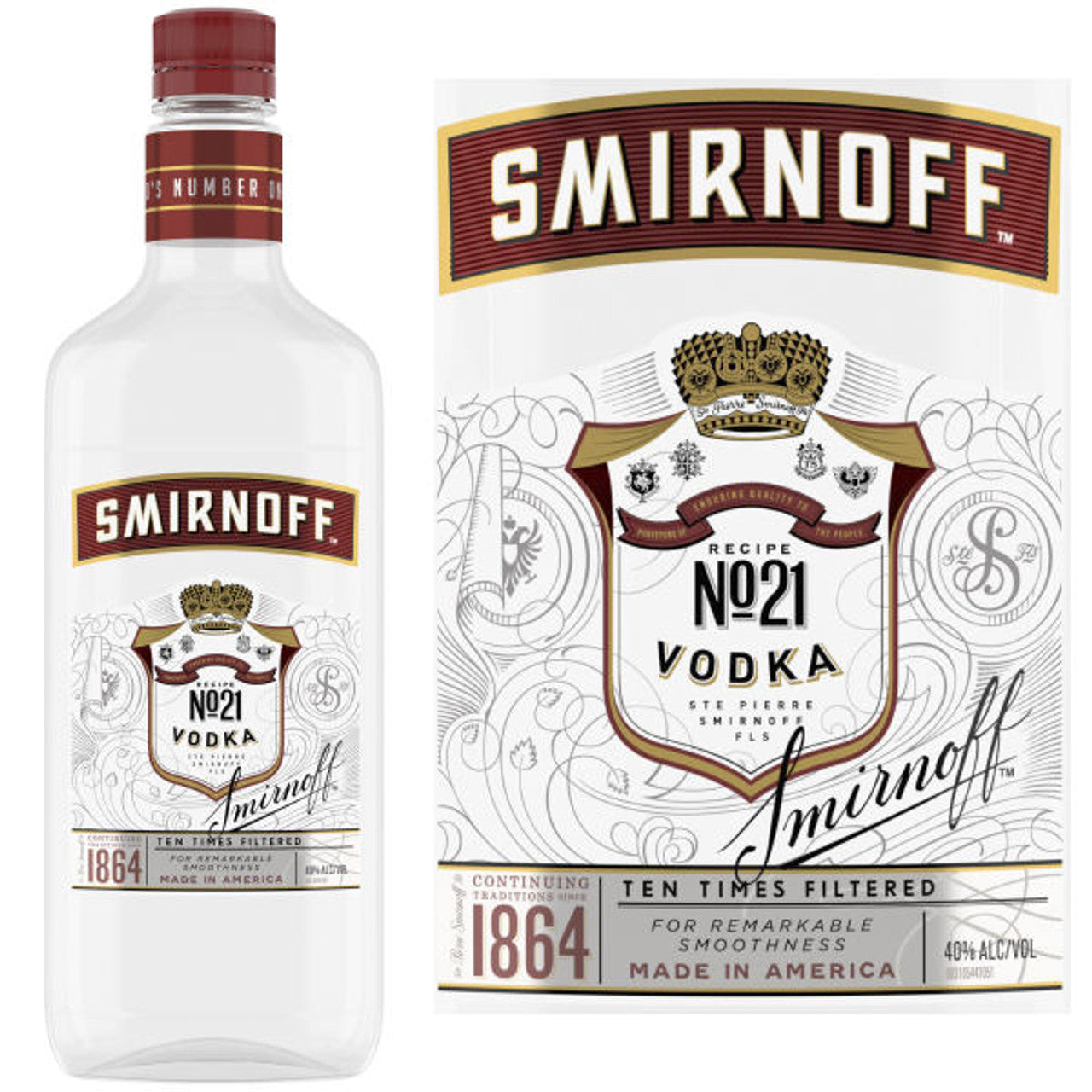 smirnoff vodka 750ml